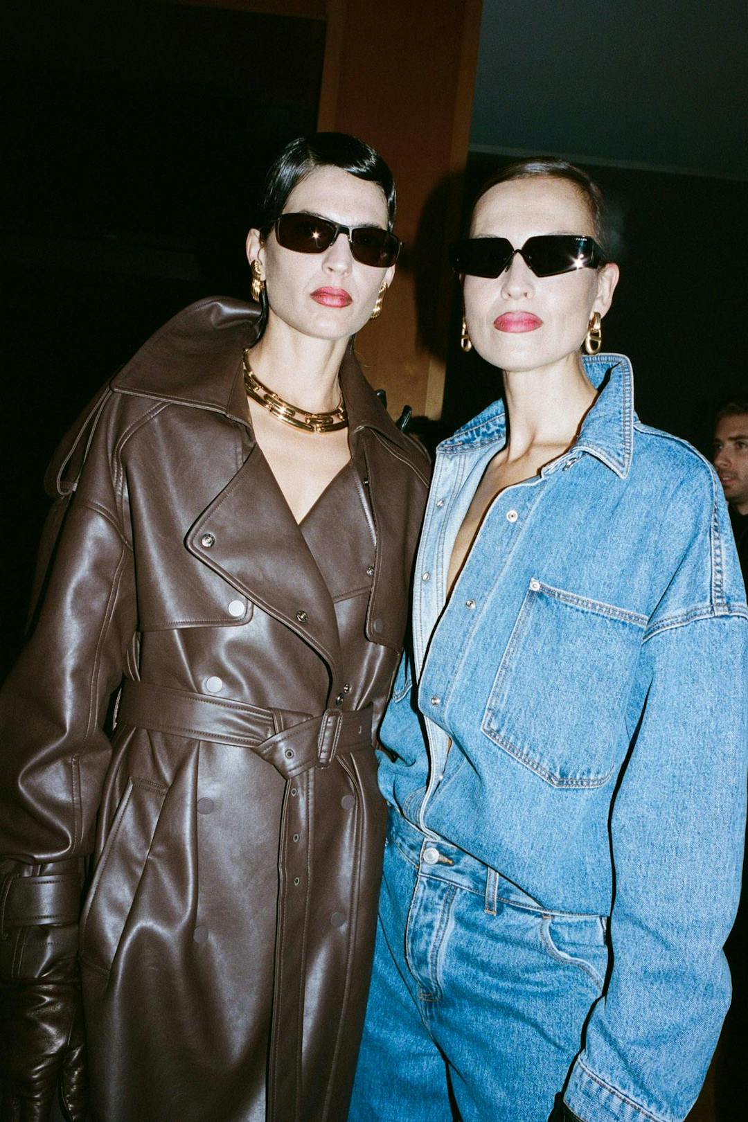 Models wearing Carrera and Prada sunglasses