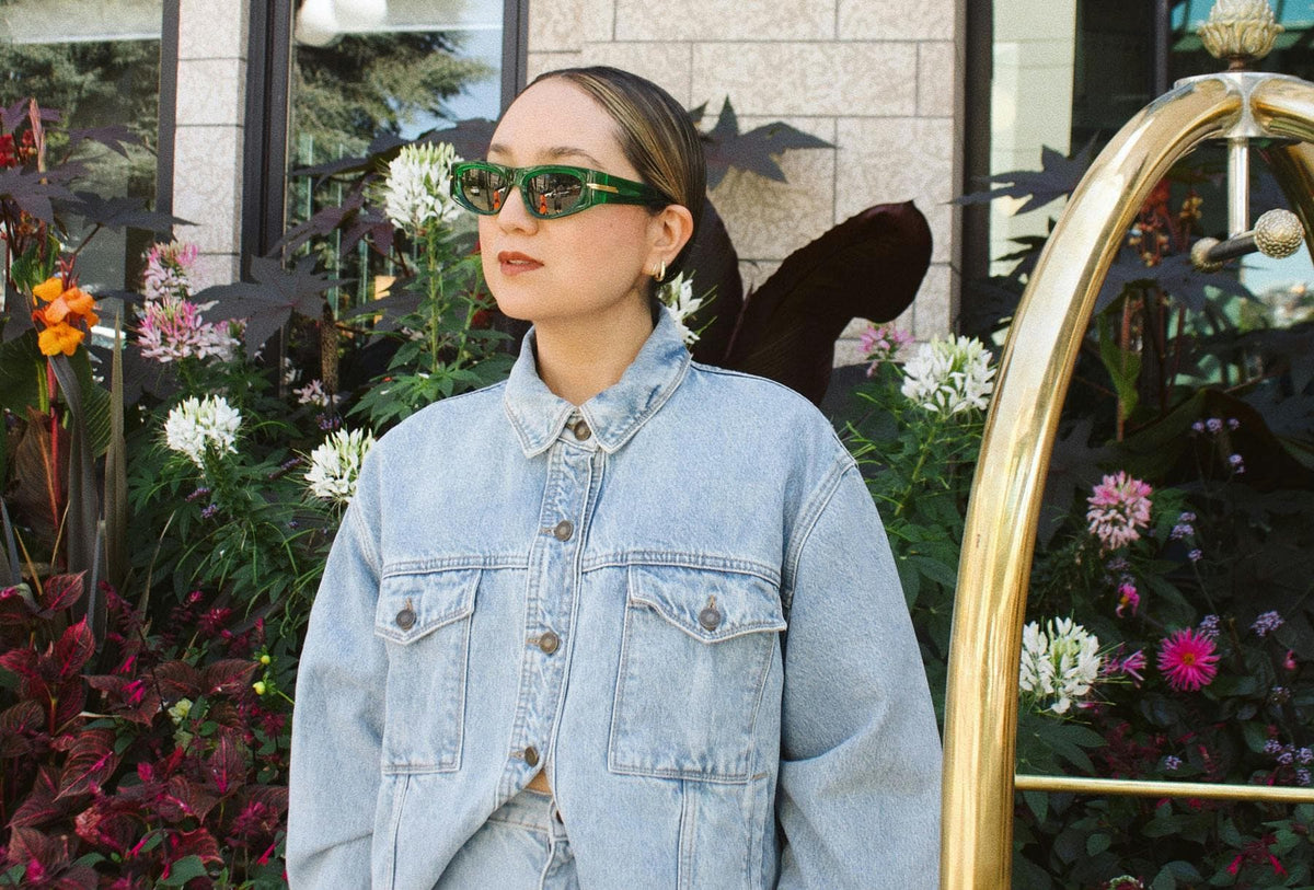  Arianne Witt  wears bottega veneta sunglasses