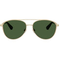 BE3157, Light Gold/Dark Green Lenses