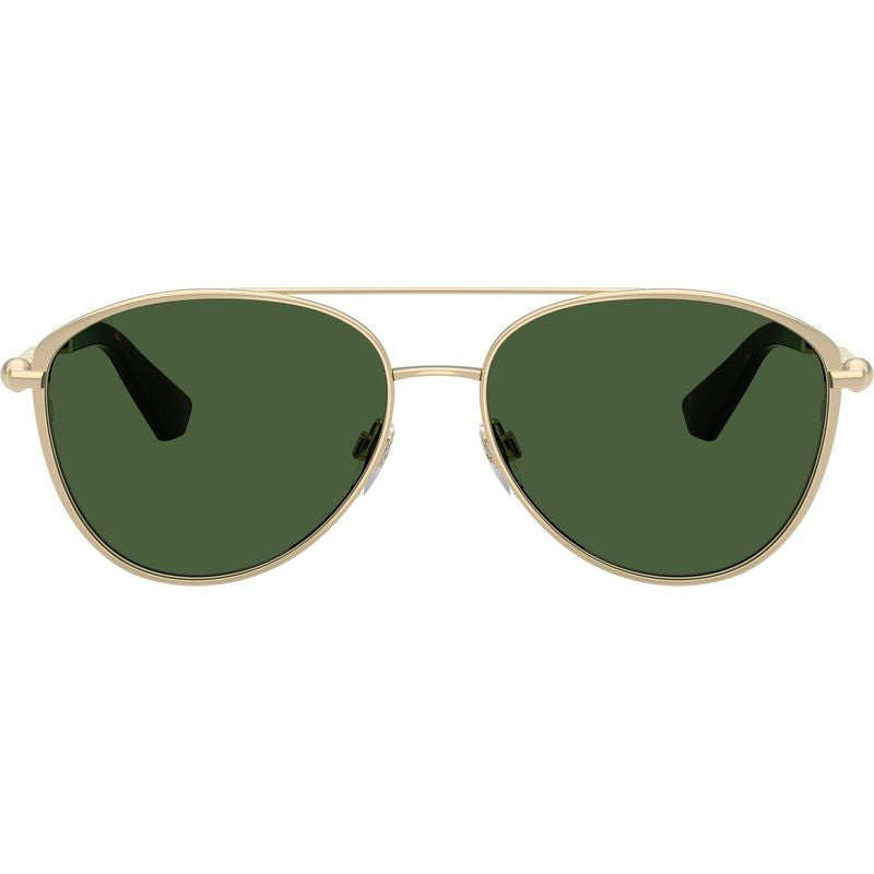 BE3157, Light Gold/Dark Green Lenses