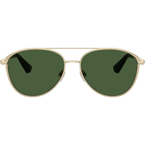 BE3157, Light Gold/Dark Green Lenses
