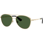 BE3157, Light Gold/Dark Green Lenses