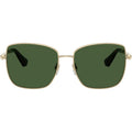 BE3158, Light Gold/Dark Green Lenses