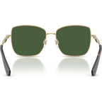 BE3158, Light Gold/Dark Green Lenses