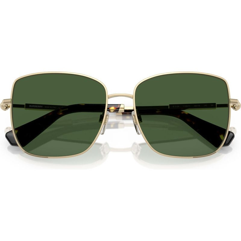 BE3158, Light Gold/Dark Green Lenses