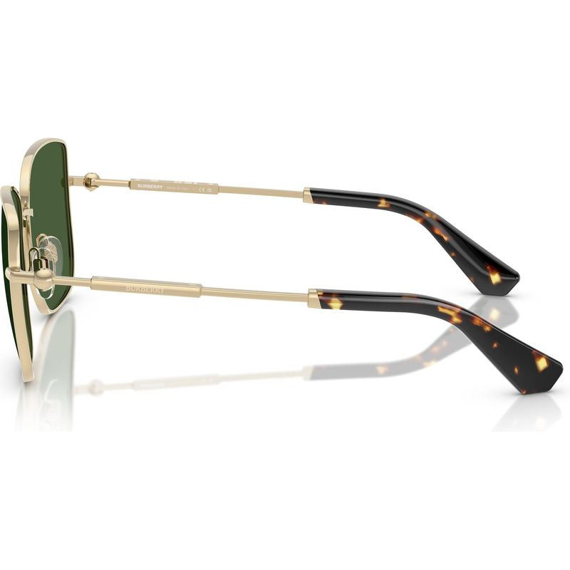 BE3158, Light Gold/Dark Green Lenses