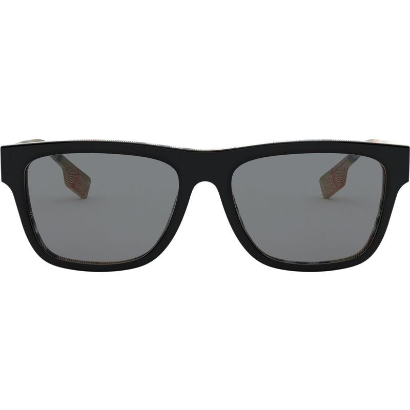 BE4293, Top Black and Vintage Check/Grey Lenses