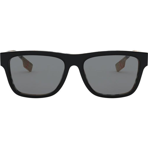 BE4293, Top Black and Vintage Check/Grey Lenses