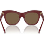 BE4418, Bordeaux/Dark Brown Lenses