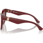 BE4418, Bordeaux/Dark Brown Lenses