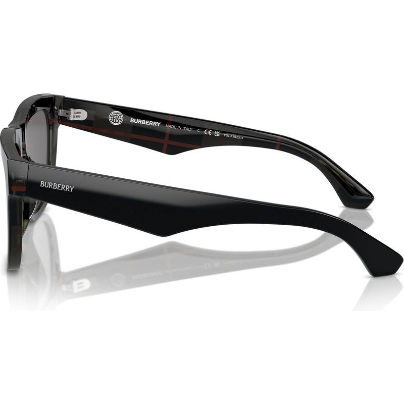 BE4431U, Top Black and Vintage Check/Dark Grey Polarised Lenses