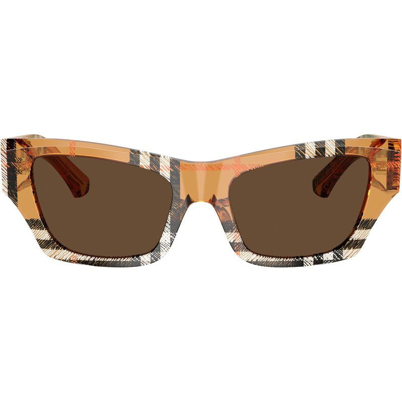 BE4441U, Check Sand/Dark Brown Lenses
