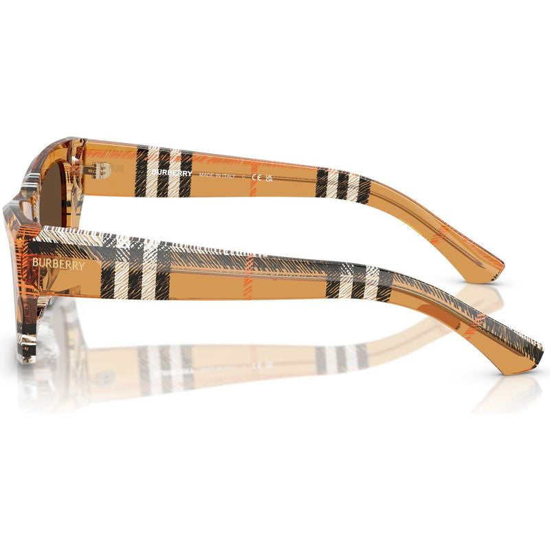 BE4441U, Check Sand/Dark Brown Lenses