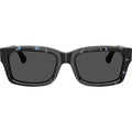 BE4443, Blue Havana/Dark Grey Lenses