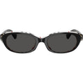 BE4447D, Top Black Vintage Check/Dark Grey Lenses