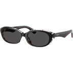 BE4447D, Top Black Vintage Check/Dark Grey Lenses