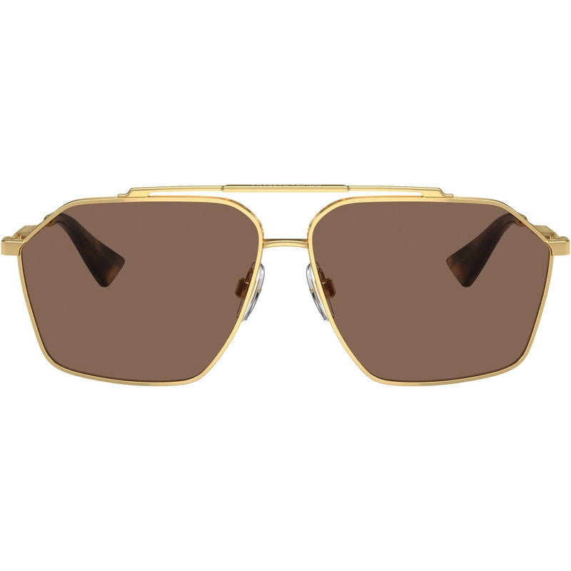 DG2303, Gold/Dark Brown Lenses