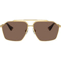 DG2303, Gold/Dark Brown Lenses