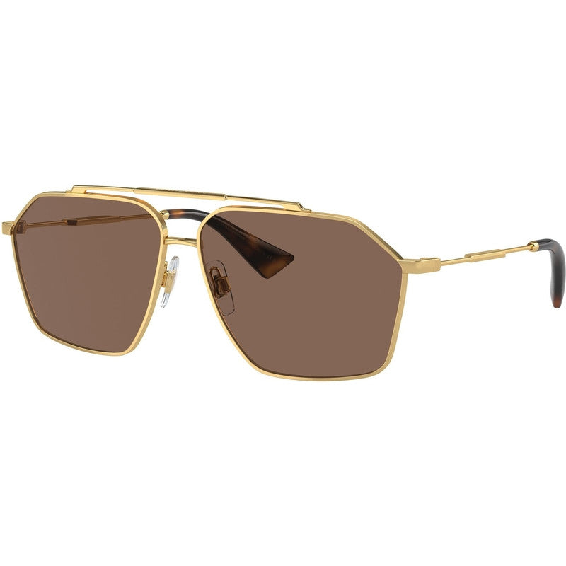 DG2303, Gold/Dark Brown Lenses
