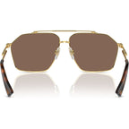 DG2303, Gold/Dark Brown Lenses
