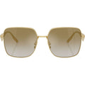 DG2310, Matte Gold/Light Brown Gold Gradient Mirror Lenses