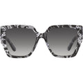 DG4438, Black Lace/Grey Gradient Lenses
