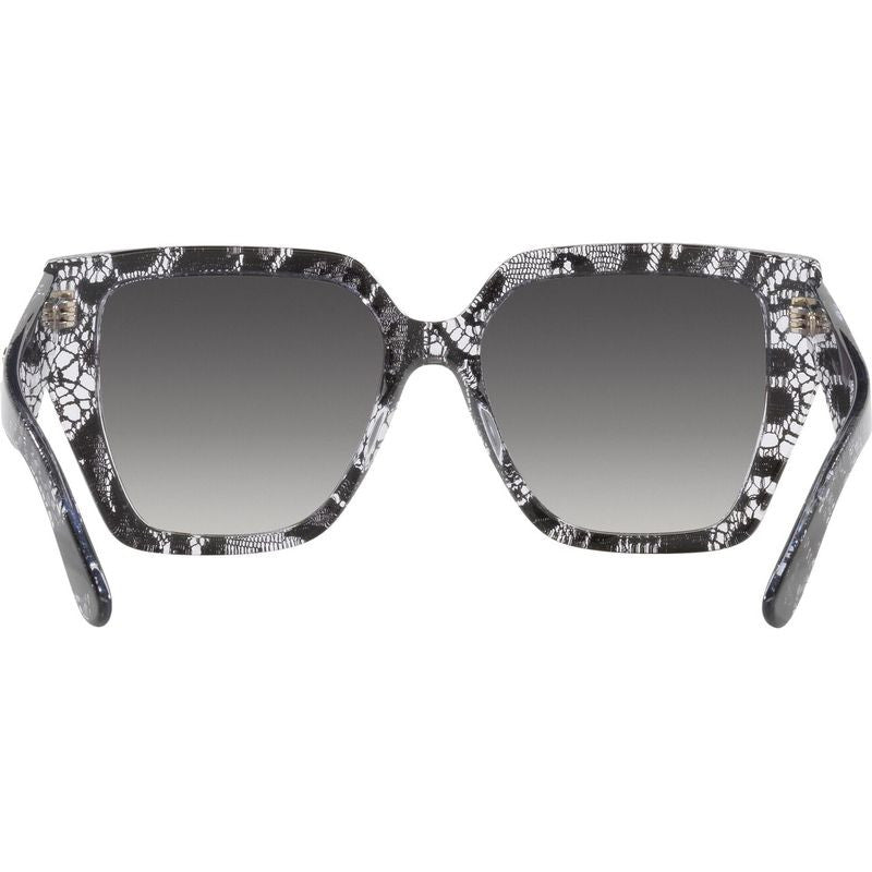 DG4438, Black Lace/Grey Gradient Lenses