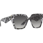 DG4438, Black Lace/Grey Gradient Lenses