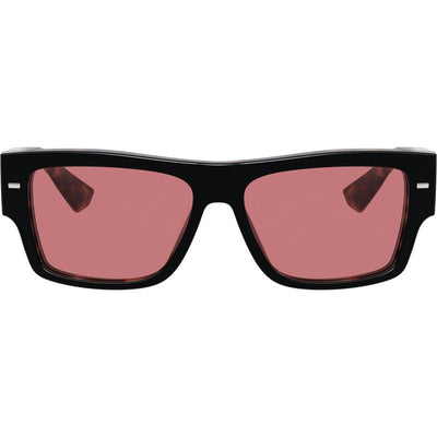 DG4451, Black on Red Havana/Red Tint Lenses