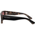 DG4451, Black on Red Havana/Red Tint Lenses