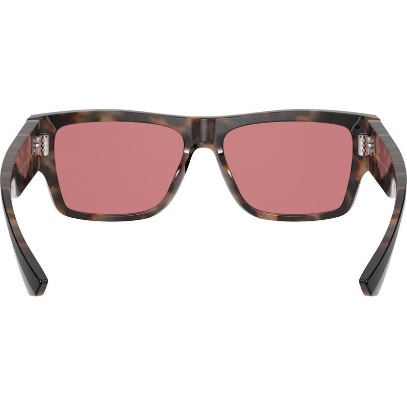 DG4451, Black on Red Havana/Red Tint Lenses