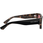 DG4451, Black on Red Havana/Red Tint Lenses