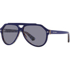DG4452F, Blue on Blue Havana/Grey Lenses