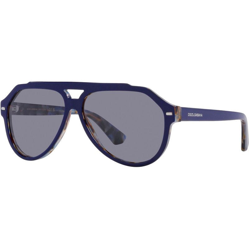 DG4452F, Blue on Blue Havana/Grey Lenses