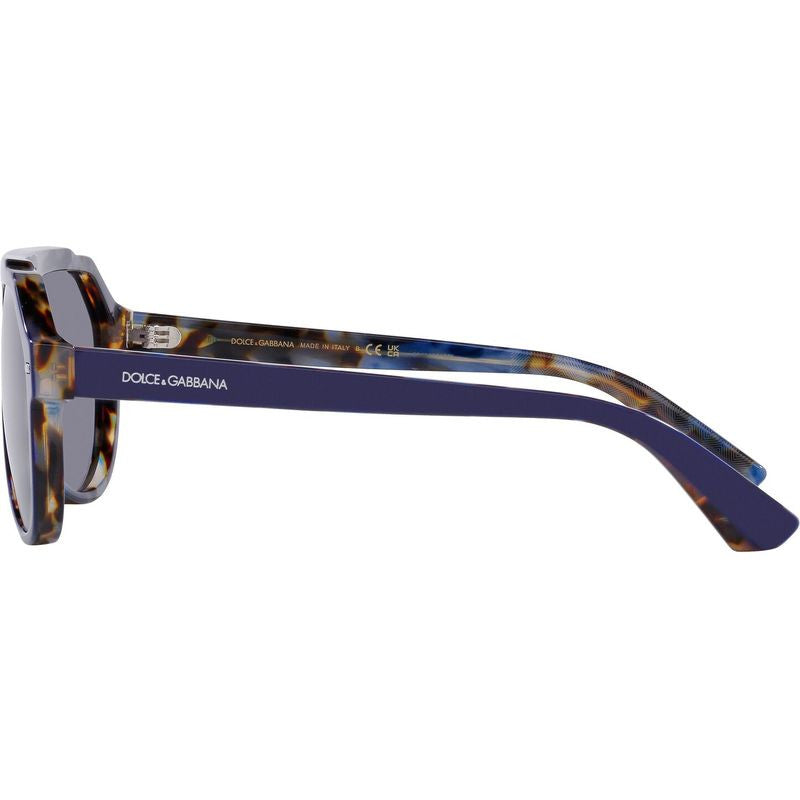 DG4452F, Blue on Blue Havana/Grey Lenses