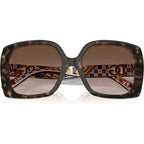 DG4475, Havana and White Barrow/Brown Gradient Lenses