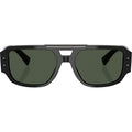 DG4482, Brushed Black/Dark Green Polarised Lenses
