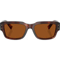 DG4483, Dark Red Havana/Dark Brown Lenses