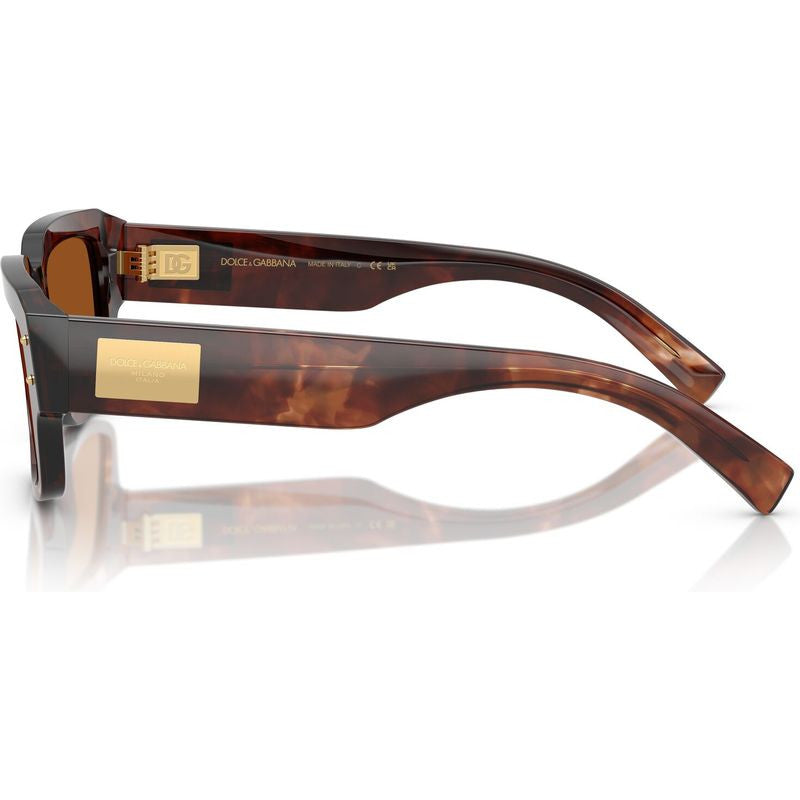 DG4483, Dark Red Havana/Dark Brown Lenses