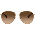 HC7169, Shiny Light Gold/Brown Gradient Lenses