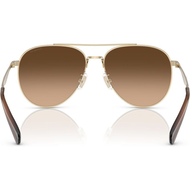 HC7169, Shiny Light Gold/Brown Gradient Lenses