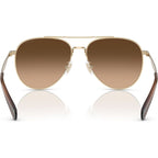 HC7169, Shiny Light Gold/Brown Gradient Lenses