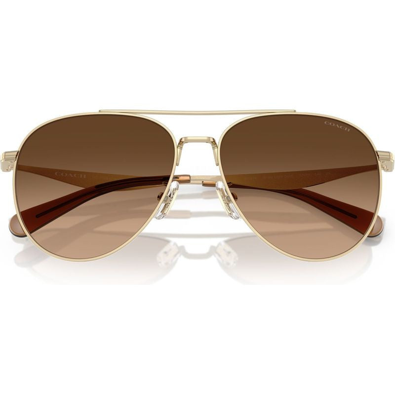HC7169, Shiny Light Gold/Brown Gradient Lenses
