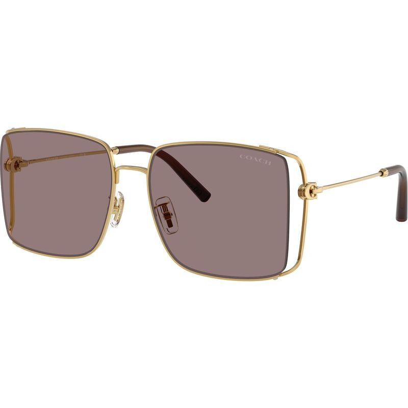 HC7174D, Shiny Gold/Mauve Lenses