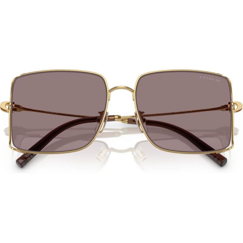 HC7174D, Shiny Gold/Mauve Lenses