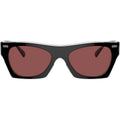 HC8389U, Black and Clear/Violet Lenses
