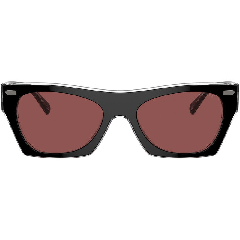 HC8389U, Black and Clear/Violet Lenses