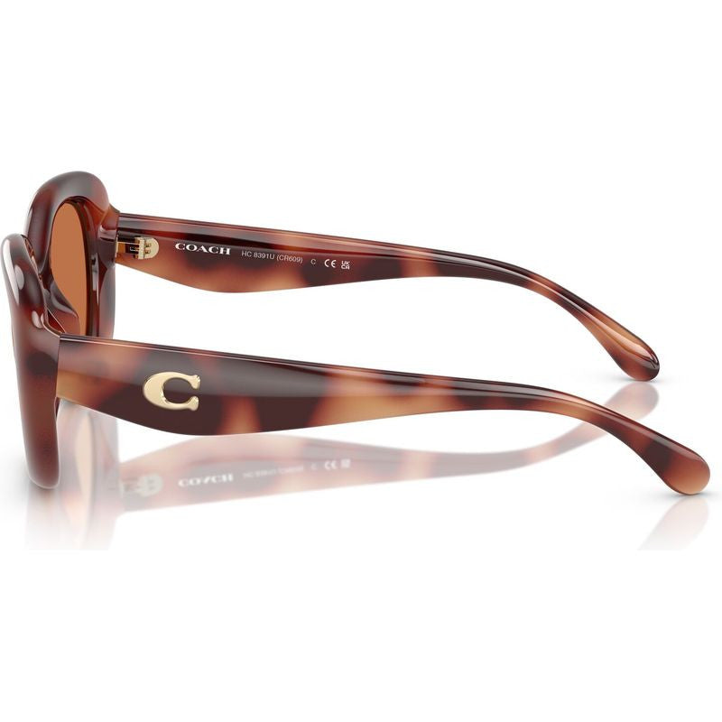 HC8391U, Caramel Tortoise/Brown Lenses