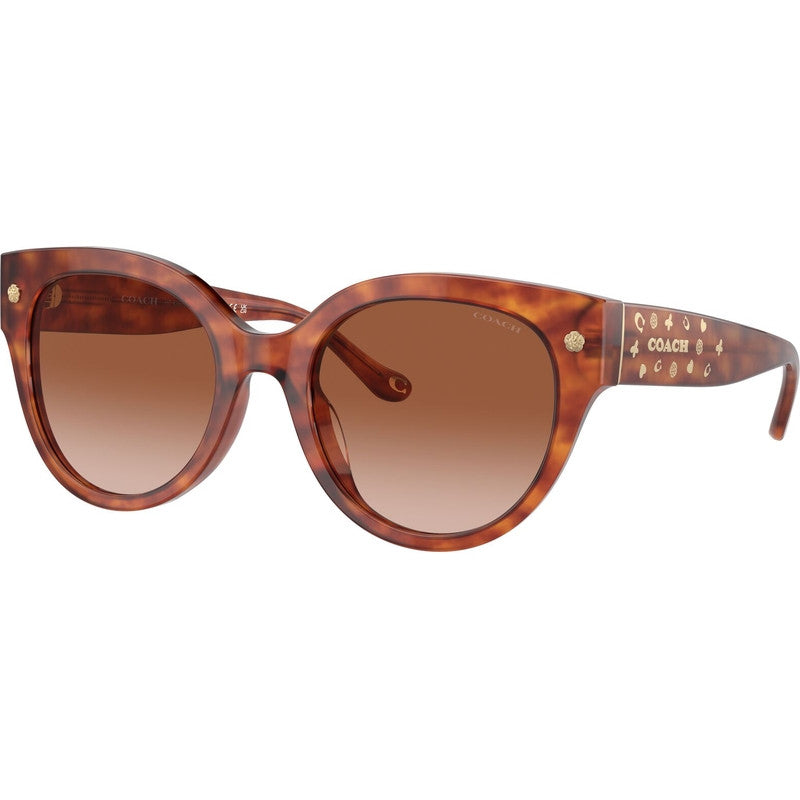 HC8393U, Caramel Tortoise/Brown Gradient Lenses