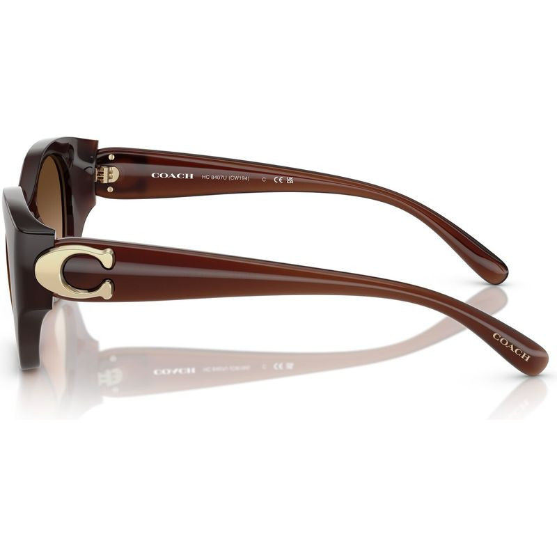 HC8407U, Milky Hazelnut/Brown Gradient Lenses